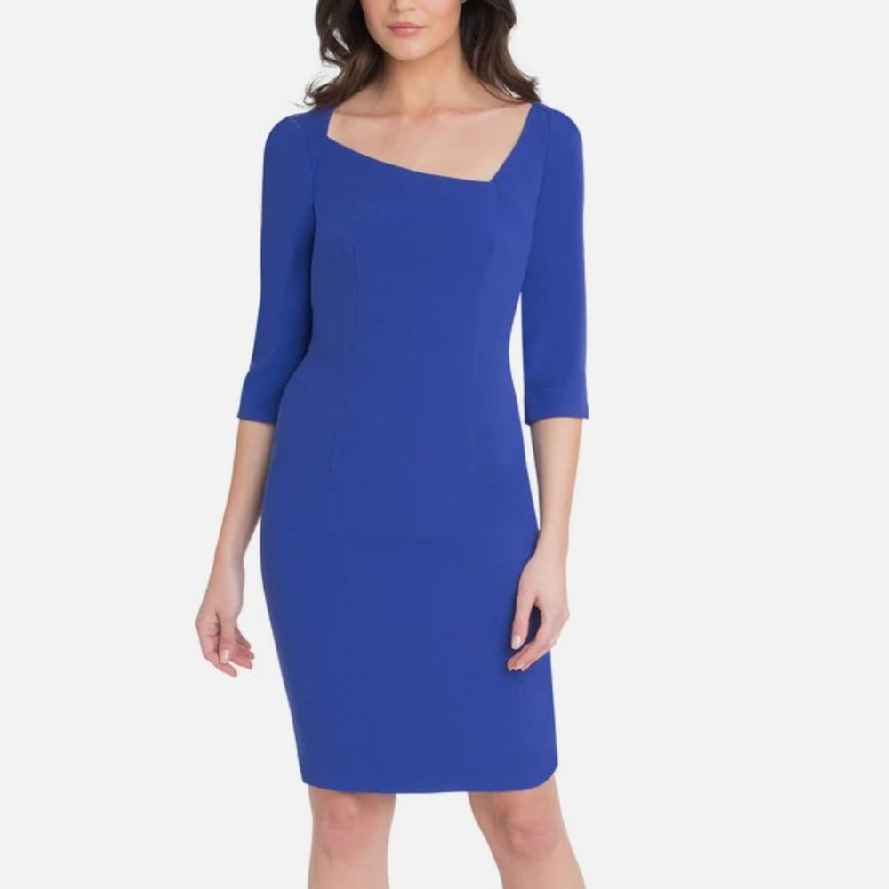 BLACK HALO DEREK SHEATH DRESS Color: Dream Boat NWT Size 14